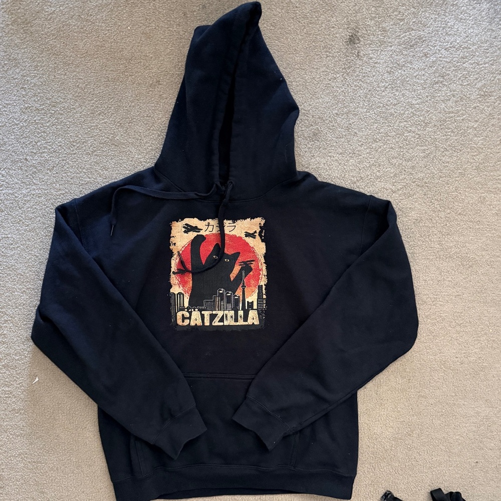 Catzilla hoodie